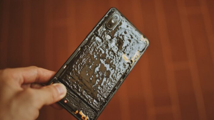 Telefon w wodzie – co robić krok po kroku? Poradnik ratowania smartfona po kontakcie z cieczą.