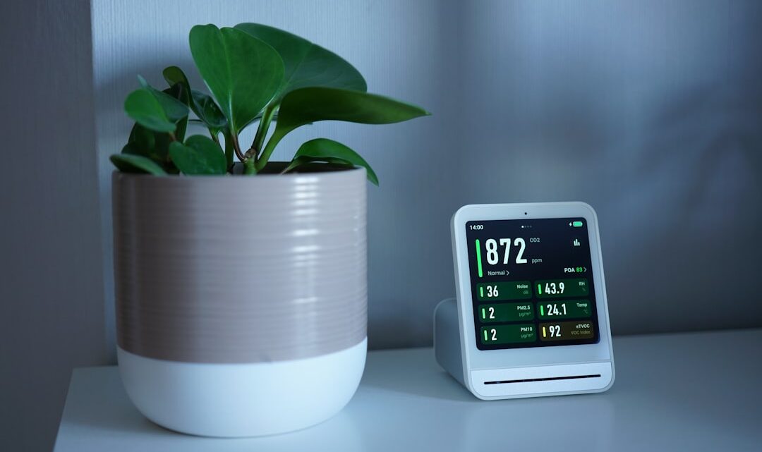 Smartfon jako monitor jakości powietrza (IAQ) – CO2, VOC